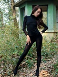 Silk dance VIP no.414 the temptation of beautiful black silk pants(27)